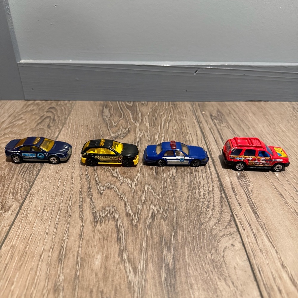 Lot of 4 Marchbox cars